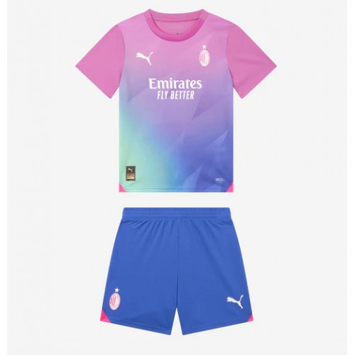 AC Milan kläder Barn 2023-24 Tredje Tröja Kortärmad (+ korta byxor) AC Milan kläder Barn 2023-24 Tredje Tröja Kortärmad (+ korta byxor)